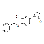 2-[4-(Benzyloxy)-3-chlorophenyl]cyclobutanone