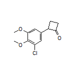 2-(3-Chloro-4,5-dimethoxyphenyl)cyclobutanone