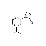 2-(3-Isopropylphenyl)cyclobutanone