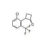 2-[2-Chloro-6-(trifluoromethyl)phenyl]cyclobutanone