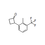 2-[2-Methyl-3-(trifluoromethyl)phenyl]cyclobutanone