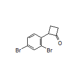 2-(2,4-Dibromophenyl)cyclobutanone