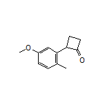 2-(5-Methoxy-2-methylphenyl)cyclobutanone