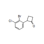 2-(2-Bromo-3-chlorophenyl)cyclobutanone