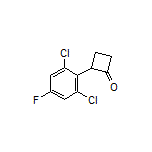 2-(2,6-Dichloro-4-fluorophenyl)cyclobutanone