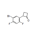 2-(5-Bromo-2,4-difluorophenyl)cyclobutanone