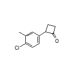 2-(4-Chloro-3-methylphenyl)cyclobutanone