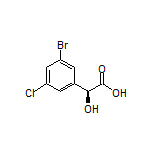 (S)-2-(3-Bromo-5-chlorophenyl)-2-hydroxyacetic Acid