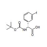(R)-2-(Boc-amino)-2-(3-iodophenyl)acetic Acid