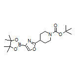 2-(1-Boc-4-piperidyl)oxazole-4-boronic Acid Pinacol Ester