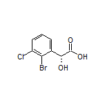 (R)-2-(2-Bromo-3-chlorophenyl)-2-hydroxyacetic Acid