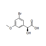 (S)-2-(3-Bromo-5-methoxyphenyl)-2-hydroxyacetic Acid