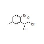 (R)-2-(2-Bromo-5-methylphenyl)-2-hydroxyacetic Acid