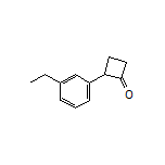 2-(3-Ethylphenyl)cyclobutanone