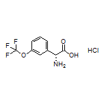 (R)-2-Amino-2-[3-(trifluoromethoxy)phenyl]acetic Acid Hydrochloride