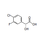 (R)-2-(4-Chloro-3-fluorophenyl)-2-hydroxyacetic Acid