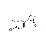 2-(4-Chloro-3-iodophenyl)cyclobutanone