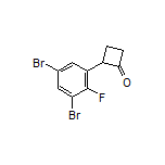 2-(3,5-Dibromo-2-fluorophenyl)cyclobutanone