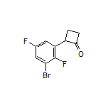 2-(3-Bromo-2,5-difluorophenyl)cyclobutanone