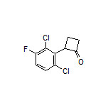 2-(2,6-Dichloro-3-fluorophenyl)cyclobutanone