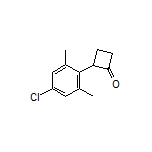 2-(4-Chloro-2,6-dimethylphenyl)cyclobutanone