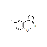 2-(2-Methoxy-5-methylphenyl)cyclobutanone