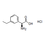 (S)-2-Amino-2-(3-ethylphenyl)acetic Acid Hydrochloride