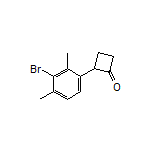 2-(3-Bromo-2,4-dimethylphenyl)cyclobutanone