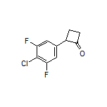 2-(4-Chloro-3,5-difluorophenyl)cyclobutanone