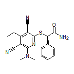 (R)-2-[[3,5-Dicyano-6-(dimethylamino)-4-ethylpyridin-2-yl]thio]-2-phenylacetamide