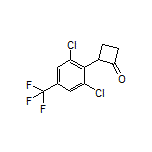 2-[2,6-Dichloro-4-(trifluoromethyl)phenyl]cyclobutanone