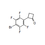 2-(4-Bromo-2,3,5,6-tetrafluorophenyl)cyclobutanone