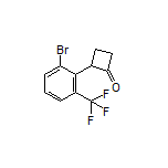 2-[2-Bromo-6-(trifluoromethyl)phenyl]cyclobutanone