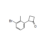 2-(3-Bromo-2-methylphenyl)cyclobutanone