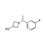1-[1-(3-Fluorophenyl)ethyl]azetidin-3-ol