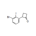 2-(3-Bromo-2-iodophenyl)cyclobutanone