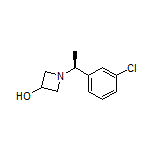 (S)-1-[1-(3-Chlorophenyl)ethyl]azetidin-3-ol