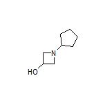 1-Cyclopentylazetidin-3-ol