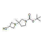 1-(1-Boc-3-methyl-3-pyrrolidinyl)azetidin-3-ol