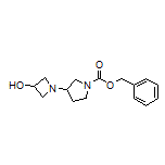1-(1-Cbz-3-pyrrolidinyl)azetidin-3-ol