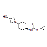 1-[cis-4-(Boc-amino)cyclohexyl]azetidin-3-ol