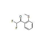2,2-Difluoro-1-[2-(methylthio)phenyl]ethanone
