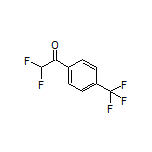 2,2-Difluoro-1-[4-(trifluoromethyl)phenyl]ethanone
