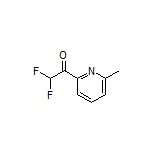 2,2-Difluoro-1-(6-methylpyridin-2-yl)ethanone