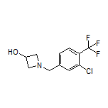 1-[3-Chloro-4-(trifluoromethyl)benzyl]azetidin-3-ol