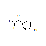 1-(4-Chloro-2-methylphenyl)-2,2-difluoroethanone