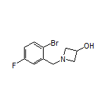 1-(2-Bromo-5-fluorobenzyl)azetidin-3-ol