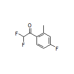 2,2-Difluoro-1-(4-fluoro-2-methylphenyl)ethanone