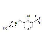 1-[2-Chloro-3-(trifluoromethyl)benzyl]azetidin-3-ol