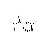 2,2-Difluoro-1-(2-fluoropyridin-4-yl)ethanone